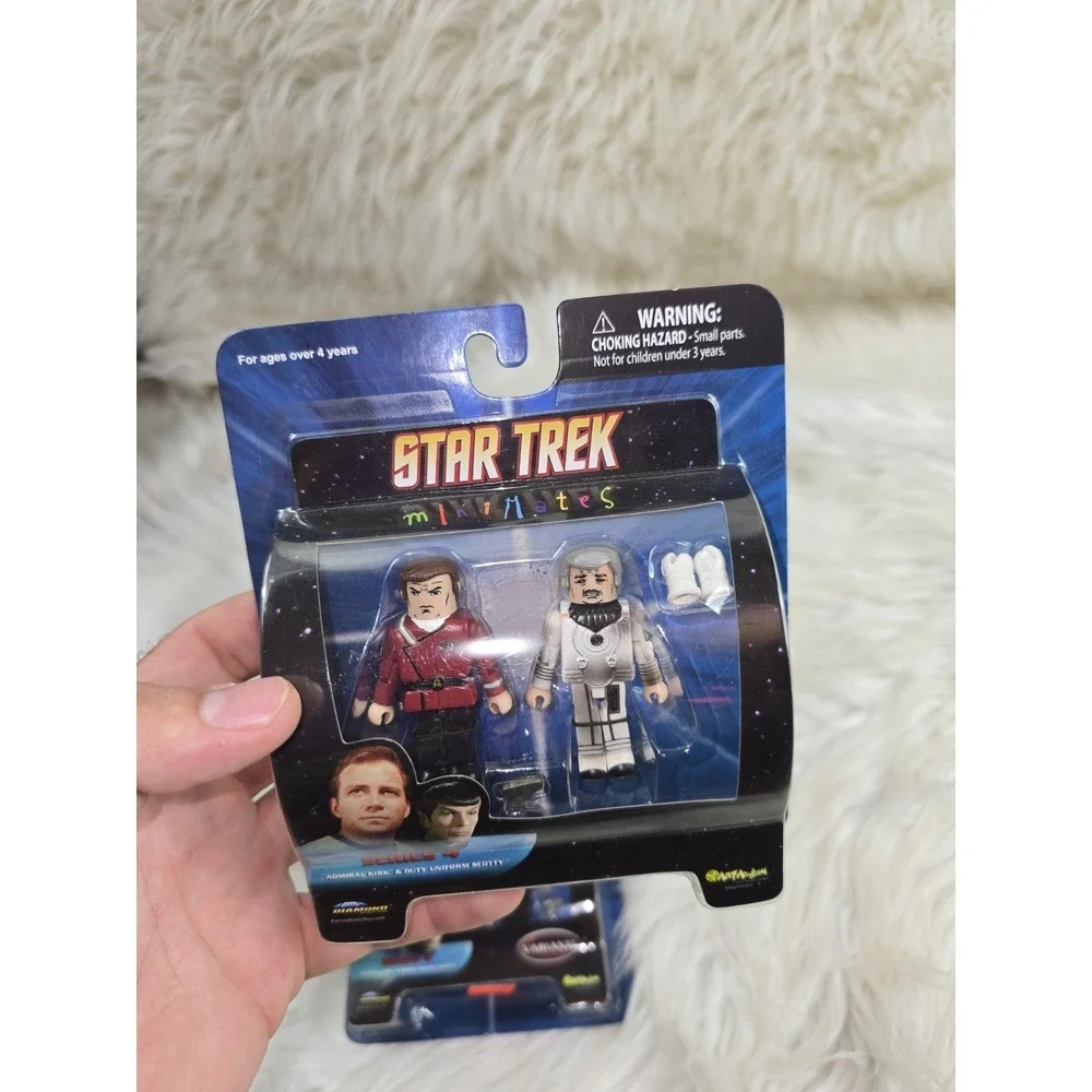 2 Star Trek MiniMates Series 4 Variant New And Sealed